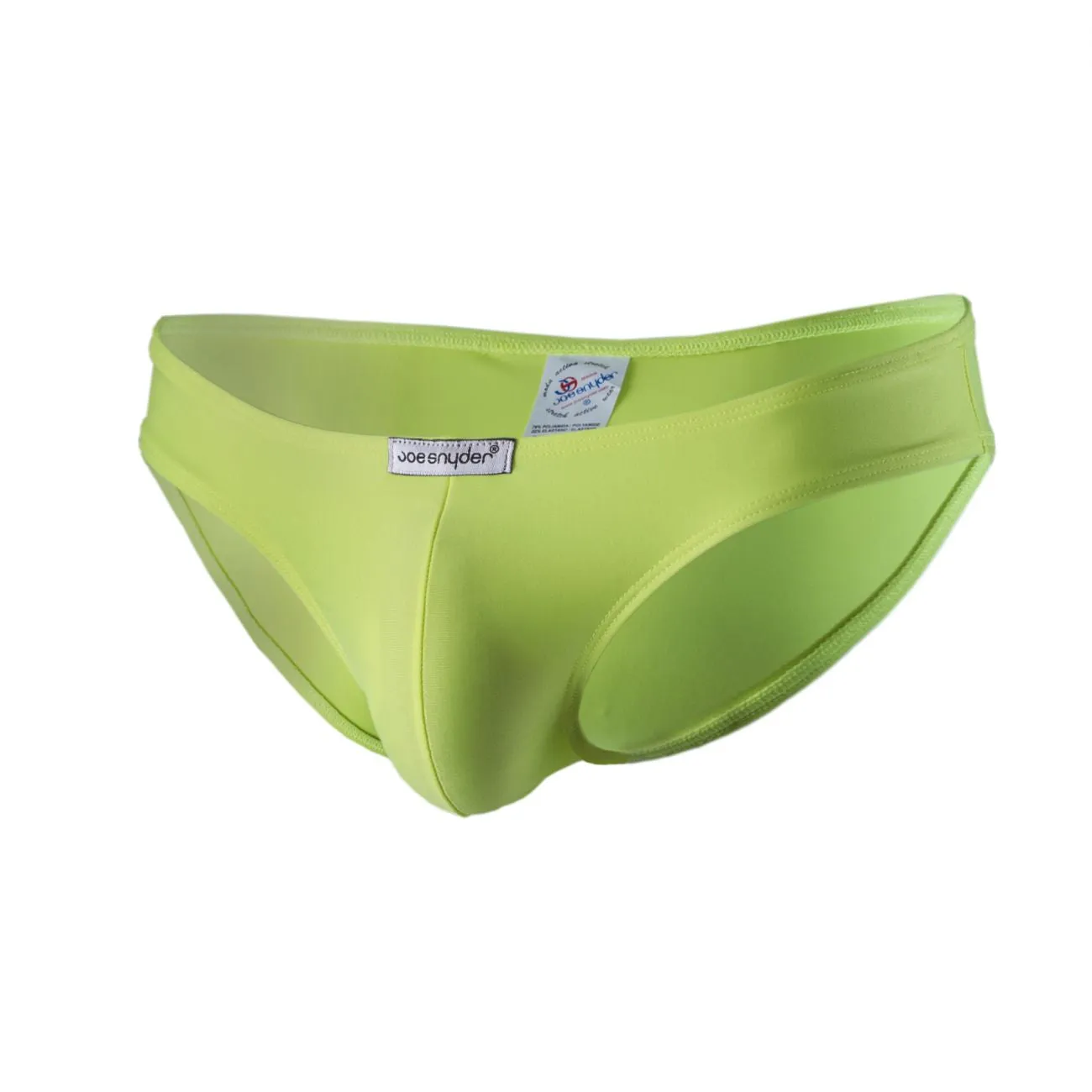 Joe Snyder JS01-Pol Polyester Bikini Classic Color Yellow-Poly