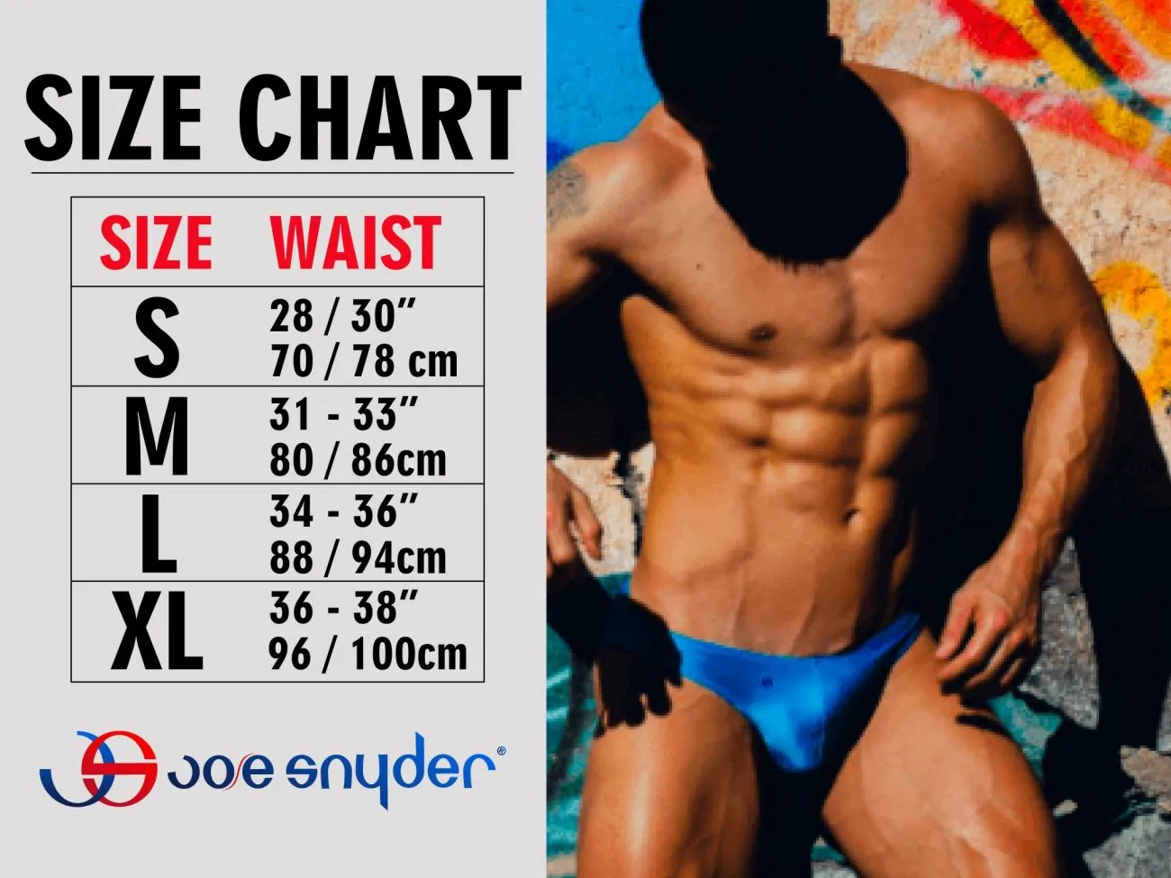 Joe Snyder JS01-Pol Polyester Bikini Classic Color Yellow-Poly