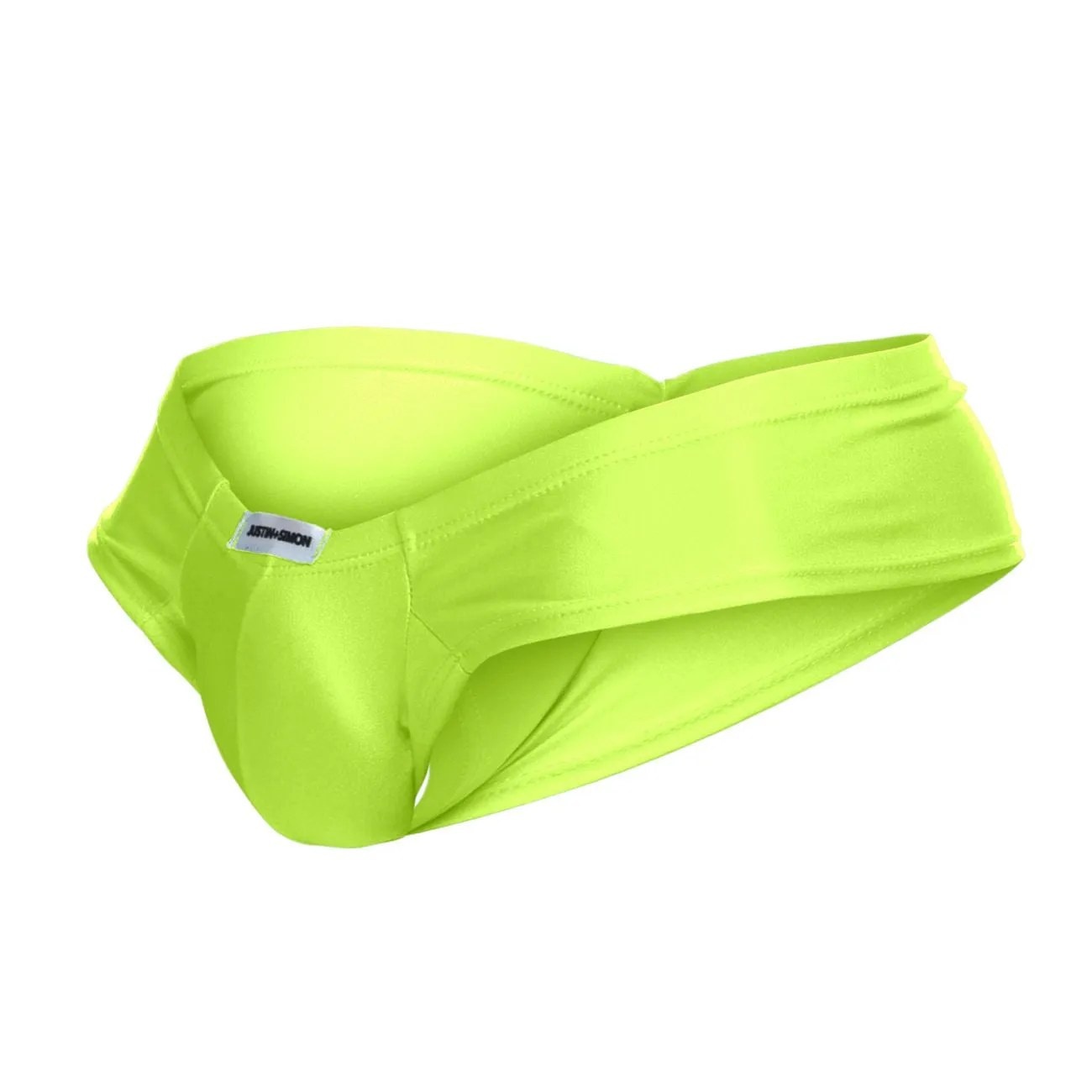 JUSTIN SIMON XSJ22 Cheek Briefs Color Neon Green