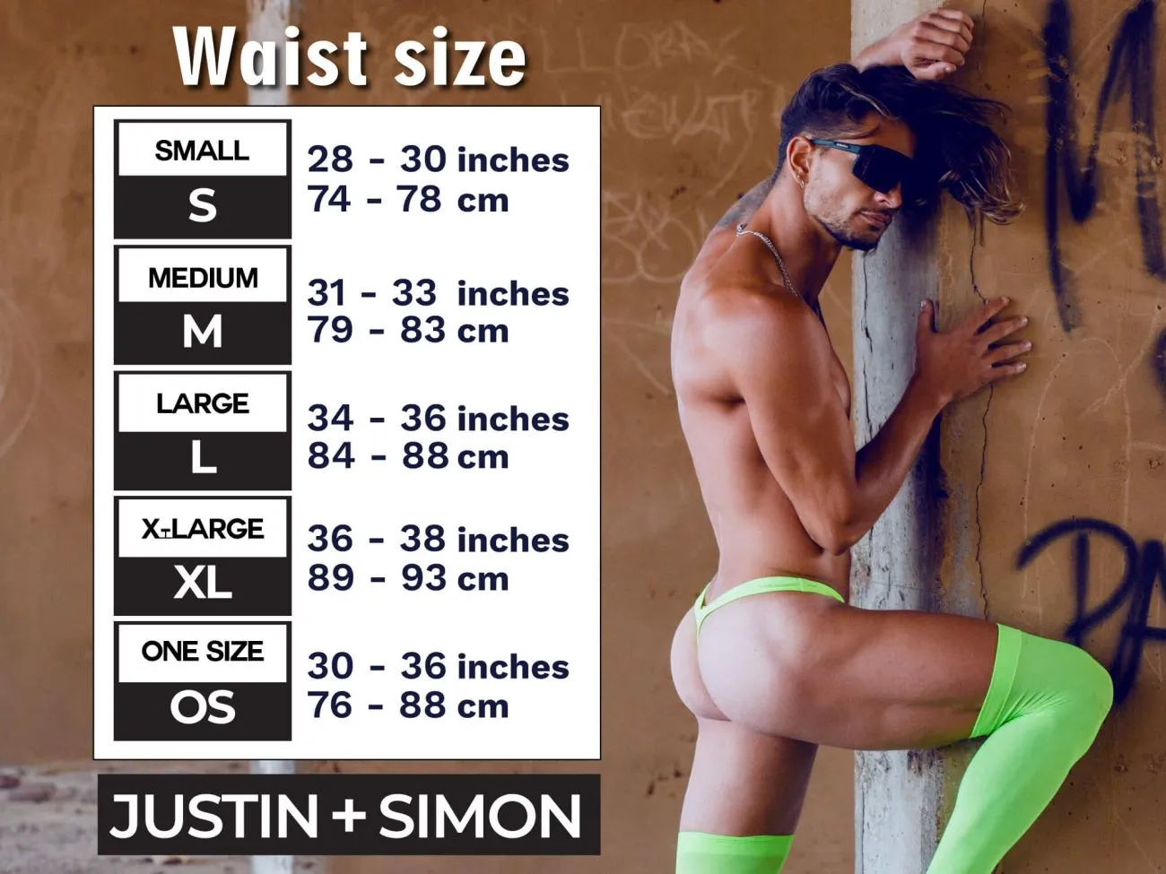 JUSTIN SIMON XSJ22 Cheek Briefs Color Opal Green