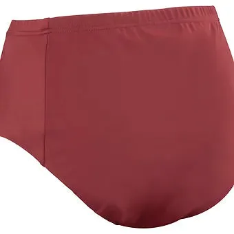 Kes-Vir Women's Period Swim Briefs - Kenya Red