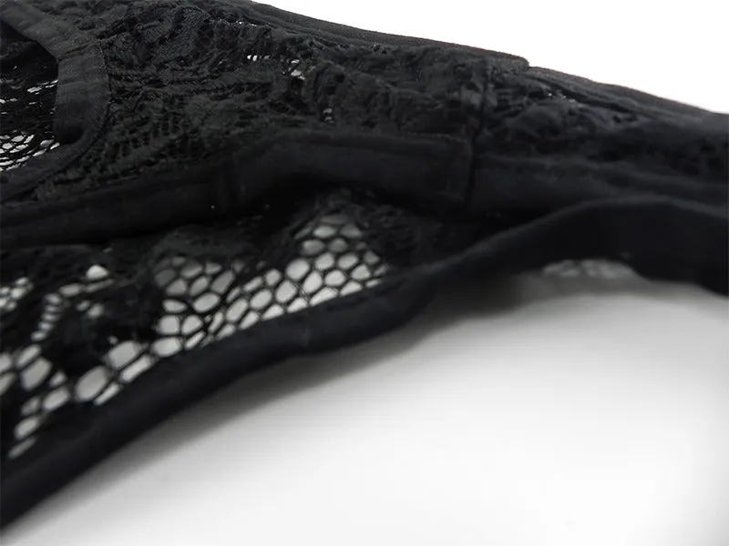 LACE B&W Thong