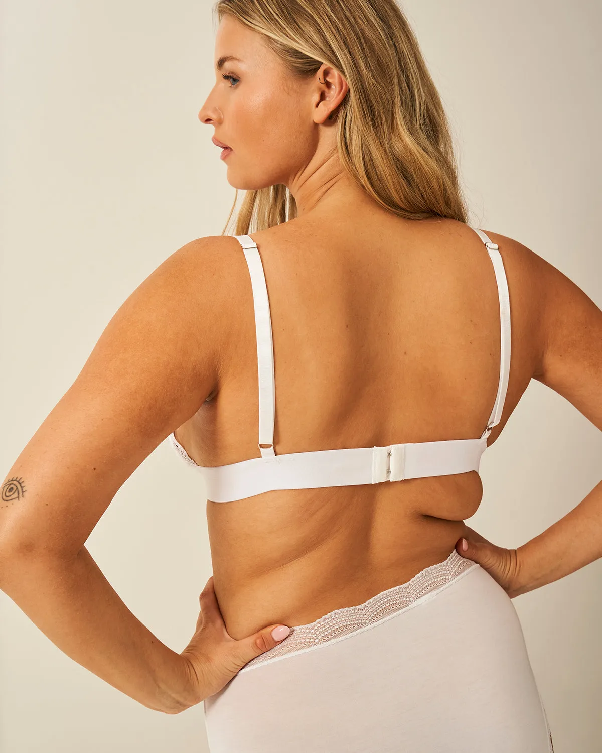 Lace Bralette - White