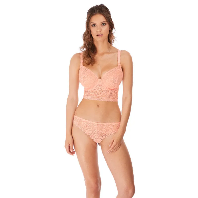 Love Note Blossom Pink Brazilian Thong - Freya
