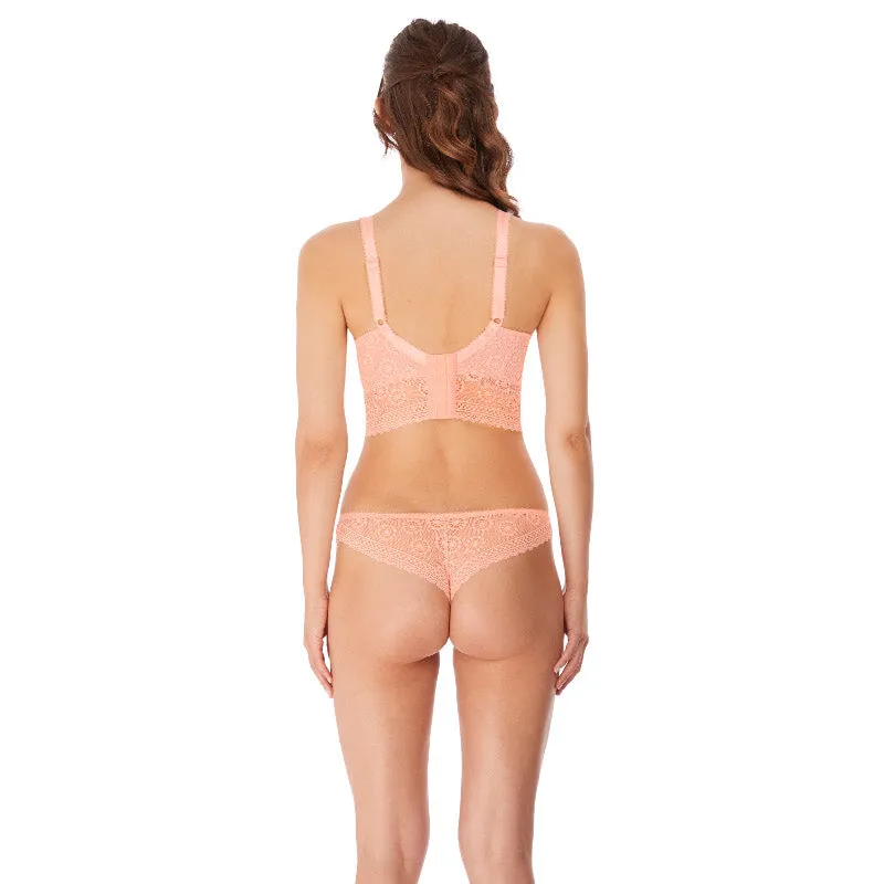 Love Note Blossom Pink Brazilian Thong - Freya