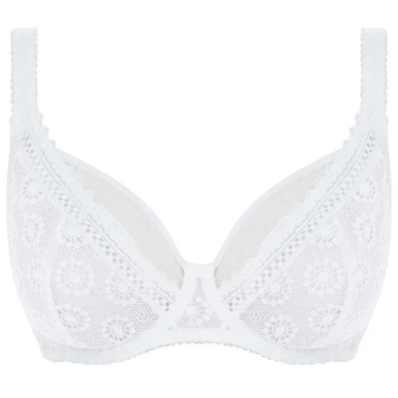 Love Note High Apex Bra White - Freya