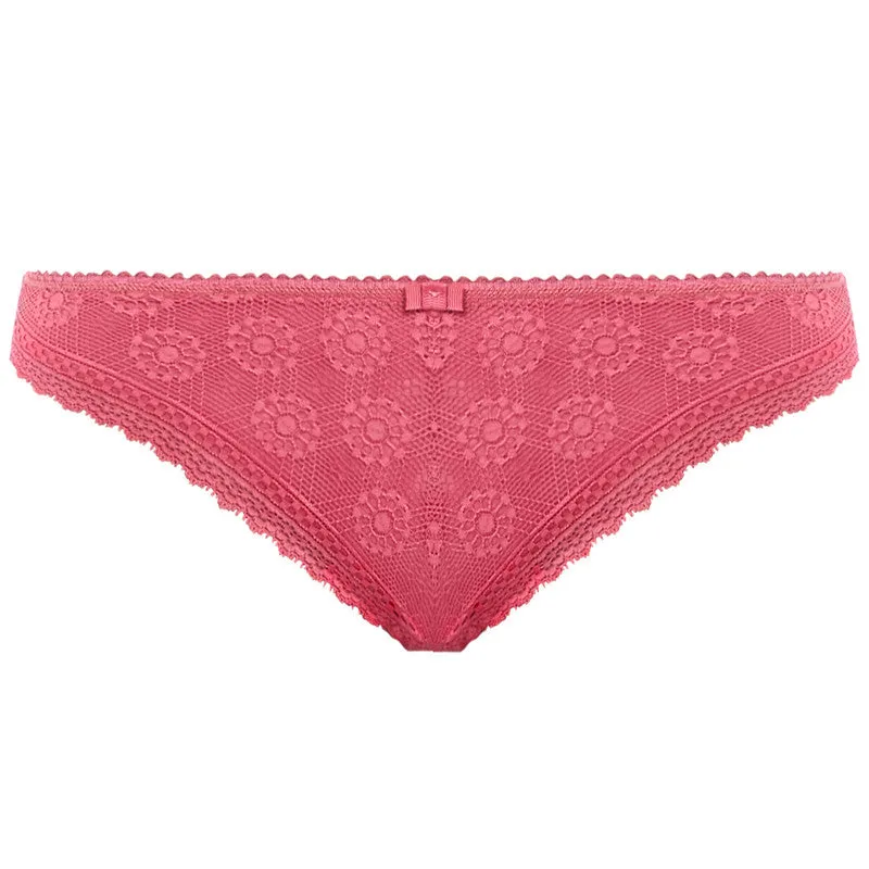 Love Note Rose Pink Brazilian Thong - Freya