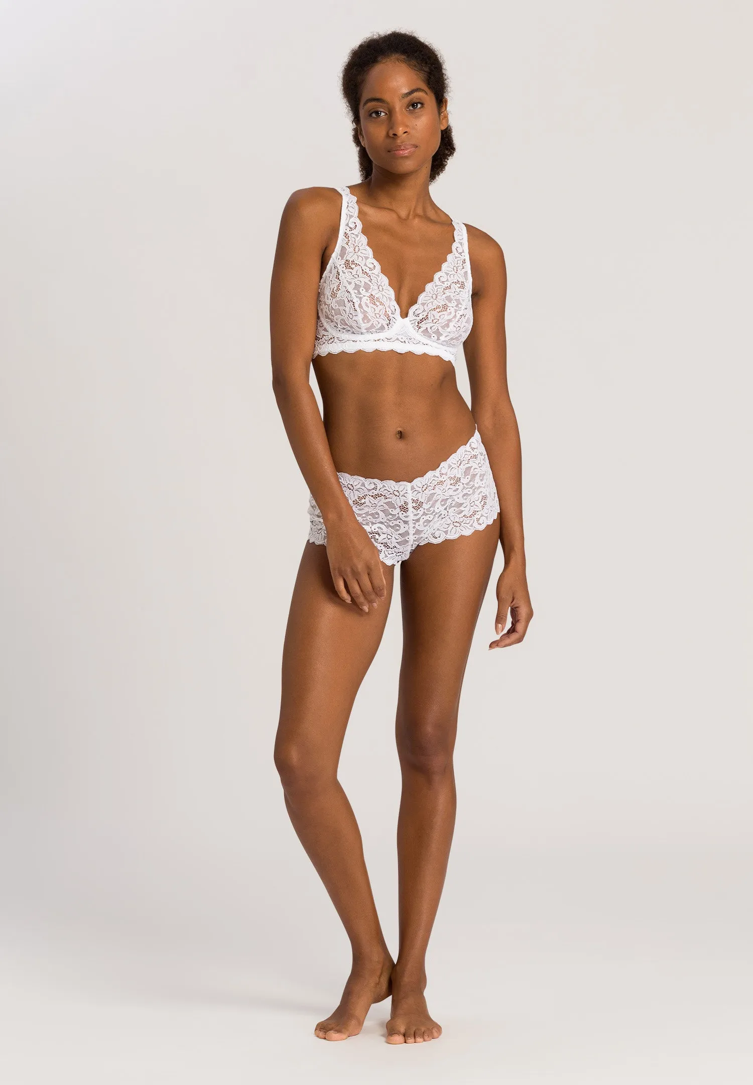 Luxury Moments Lace Soft Cup Bra | White 71465-101