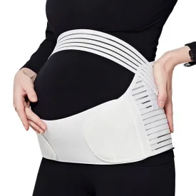 Maternity Belt Pregnancy Maternity 3 in 1 Back/Pelvic/Butt/Lower Pain Support Belt Lightweight Breathable Material, Adjustable
