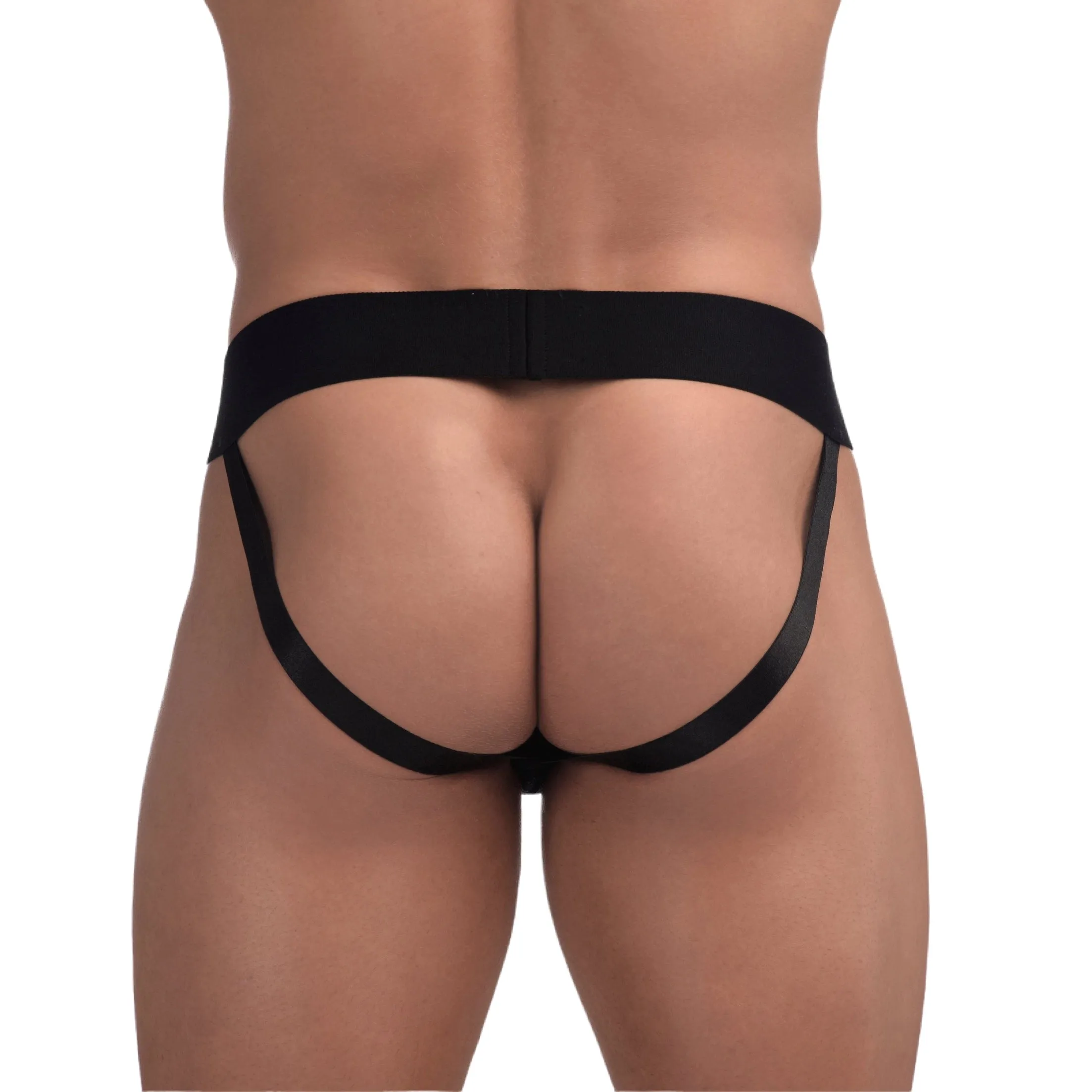 Menagerie Intimates Band Overt Black Rose Jockstrap