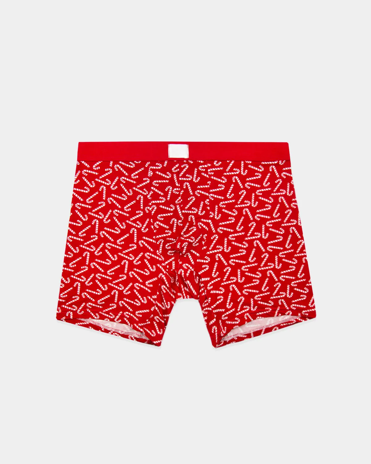 Men's Boxer - Scattered Candy Canes