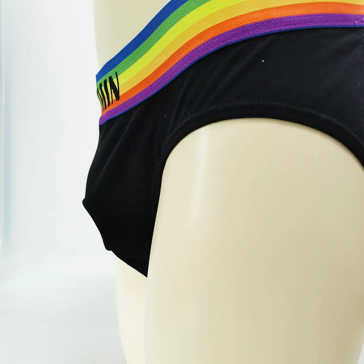 MRIMIN FTM Packer Wear Gear Rainbow Sports Briefs Strap-On Harness Underwear For Lesbian Transgender -UD09