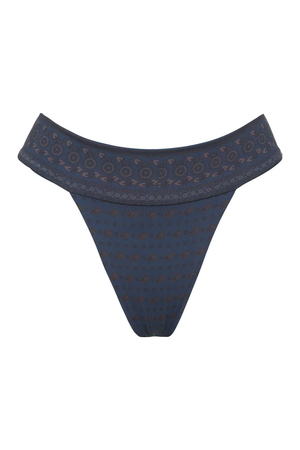 Nick Cheeky Bikini Bottom - Indigo Dusk