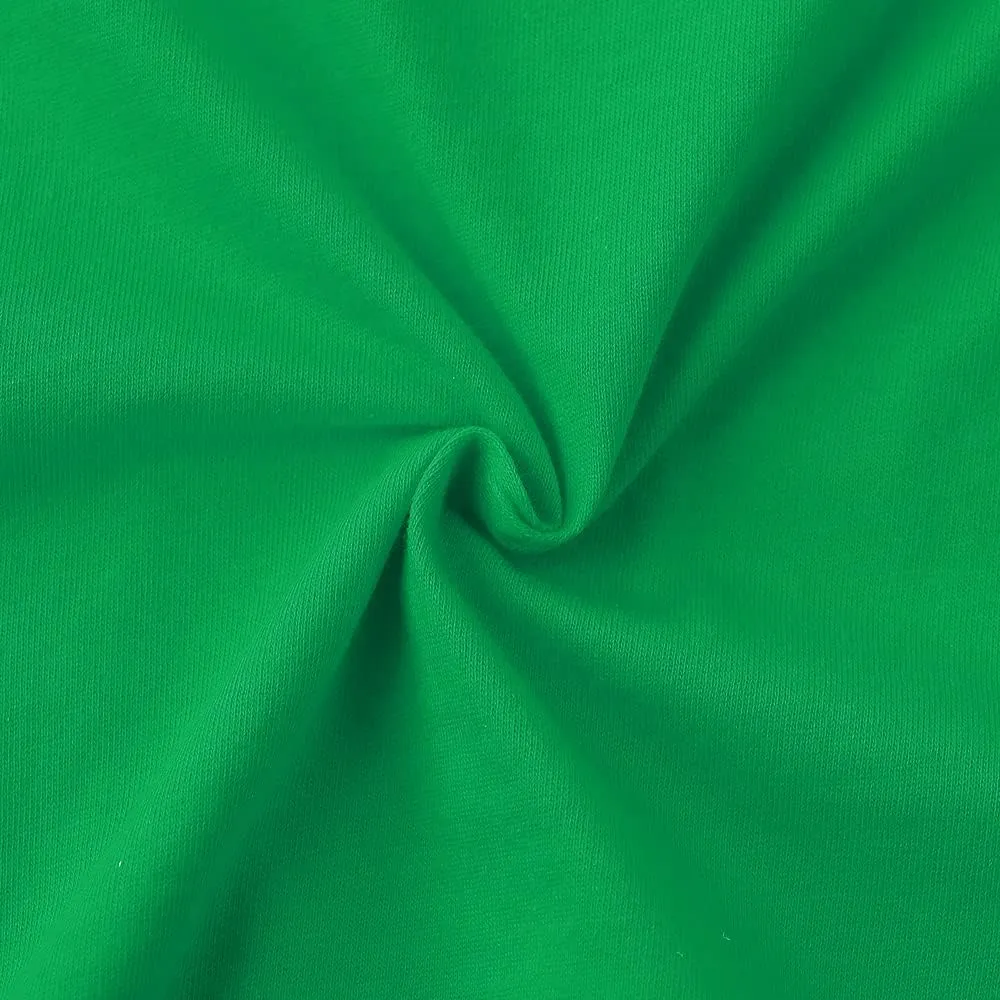 Noomelfish Girls Short Sleeve Fringe T-Shirts Soft Jersey Cotton Tee Tops (3-12 Years)