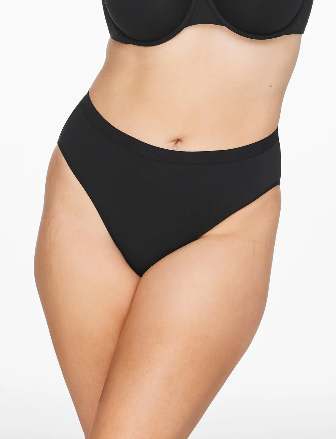 Organic Cloud Cotton High Leg Bikini 3 Pack Box