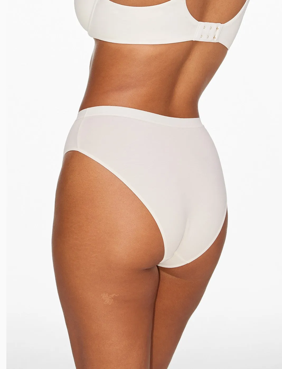 Organic Cloud Cotton High Leg Bikini 3 Pack Box