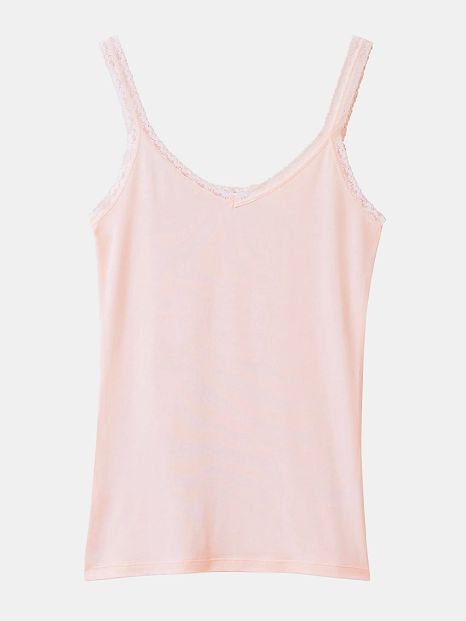 Pink-a-boo lace cami