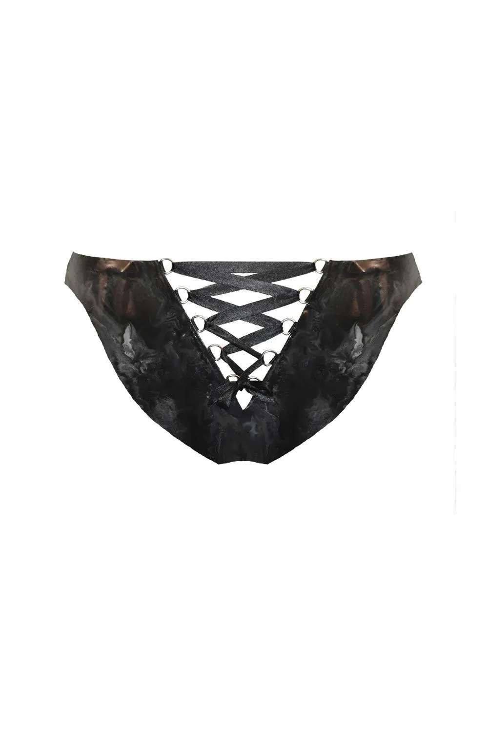 Pontia Cut Out Latex Knicker