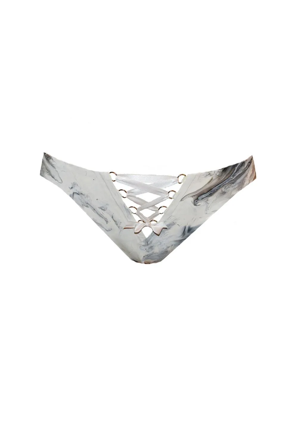 Pontia Cut Out Latex Knicker