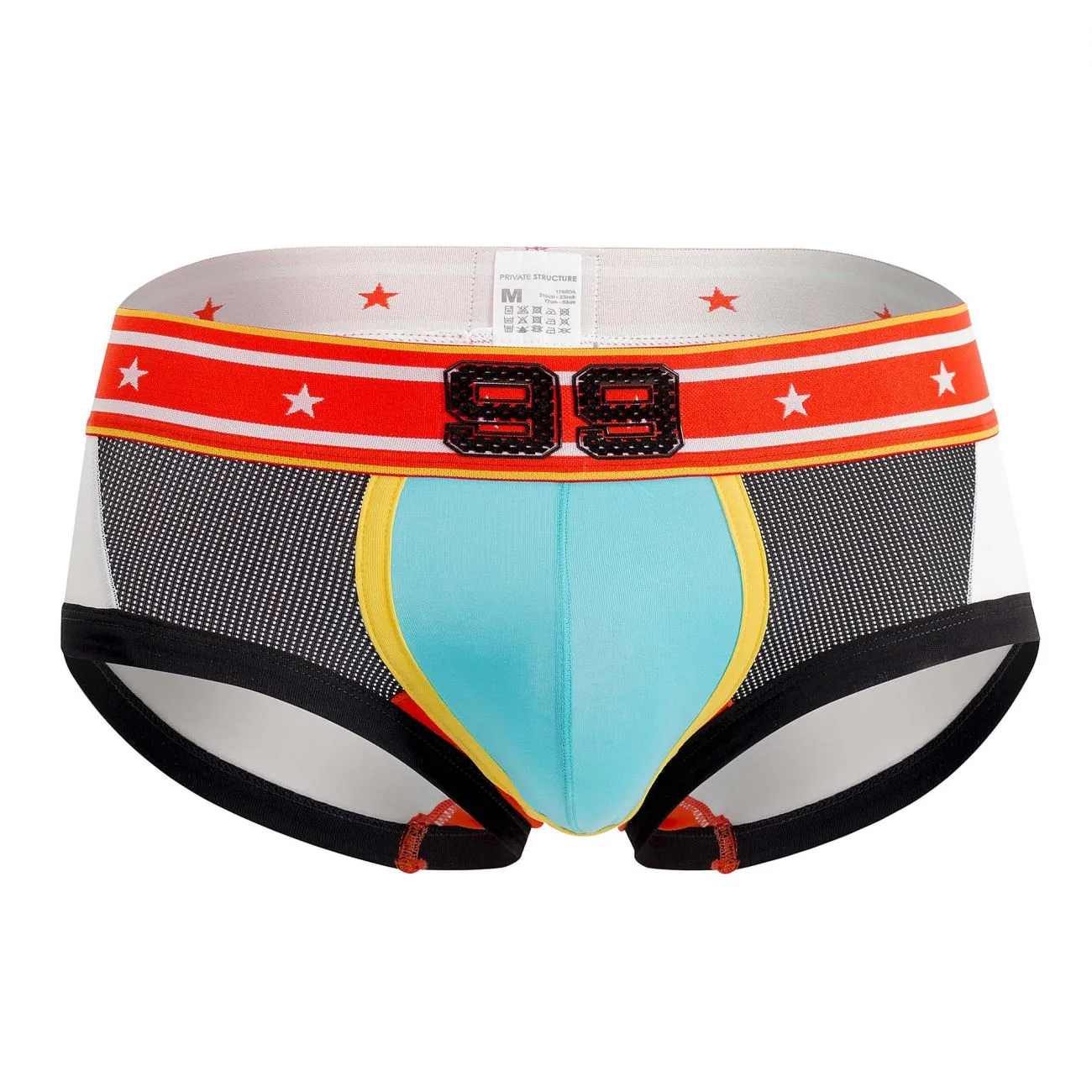 Private Structure BLUY4017 Low Rise Hipster Be-Fit Player Color White