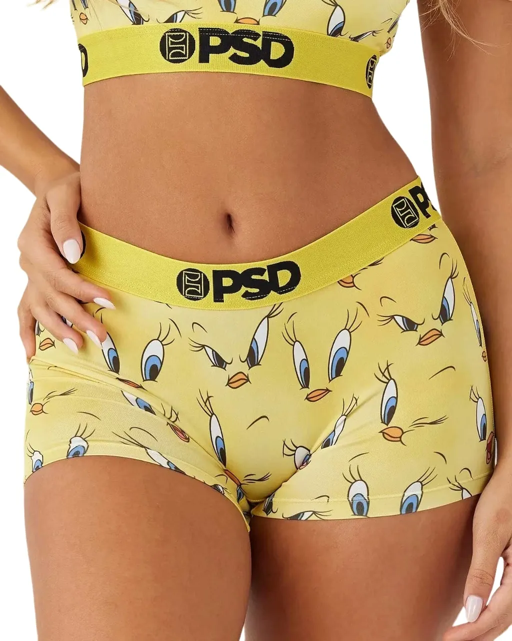 PSD Women's Tweety Moods Boy Short