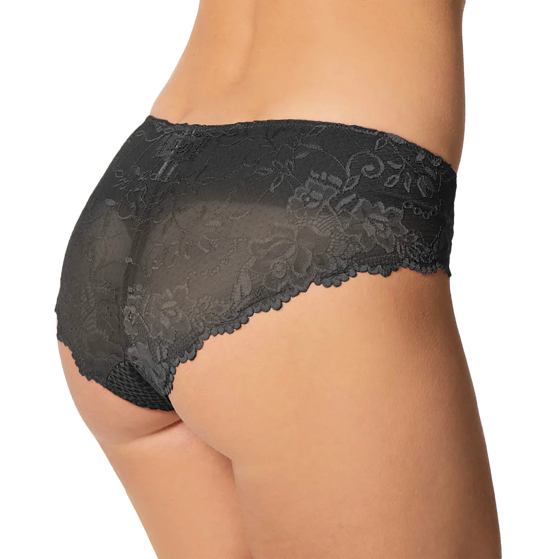 Serena Lace Bikini U2762 - Black