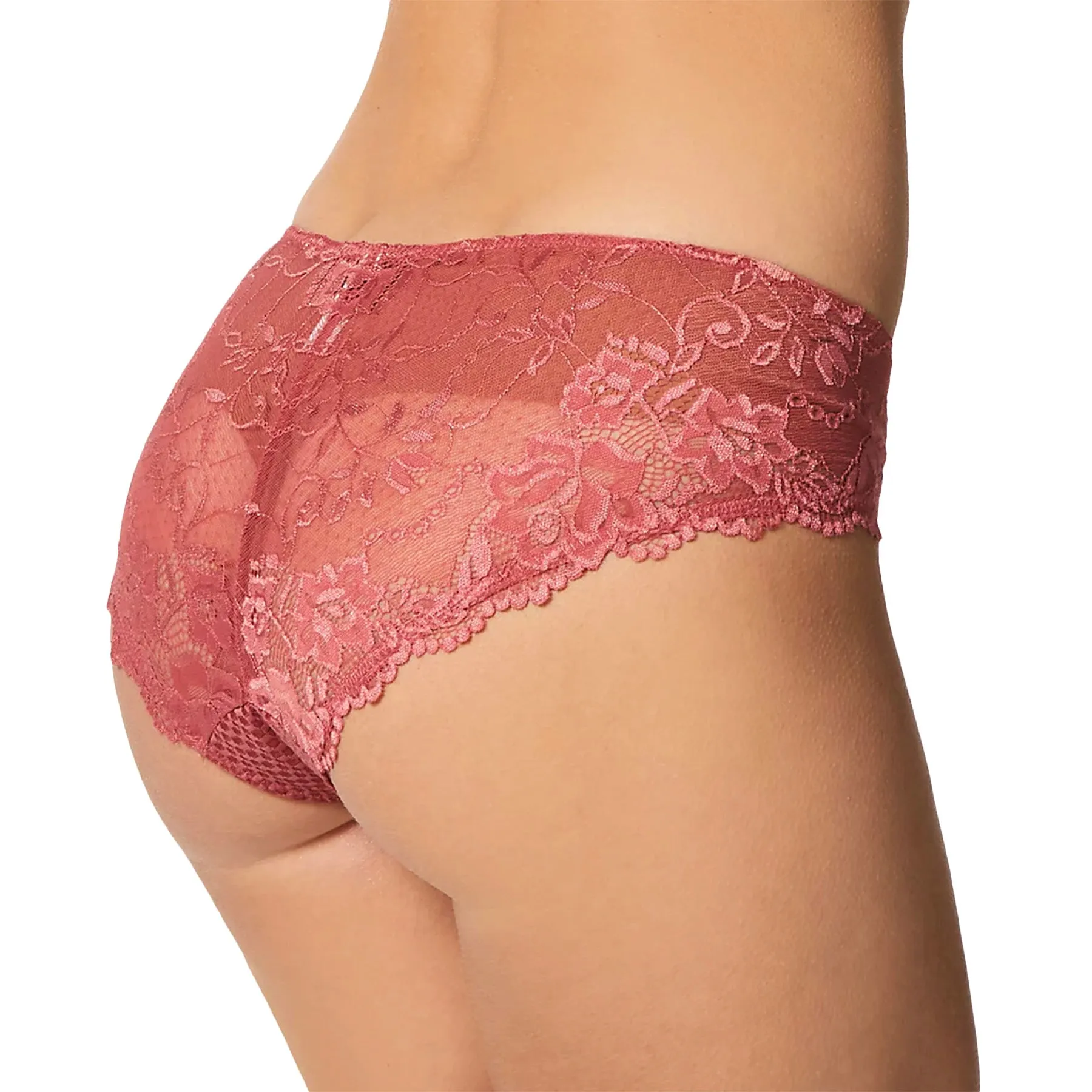 Serena Lace Bikini U2762 - Canyon Rose