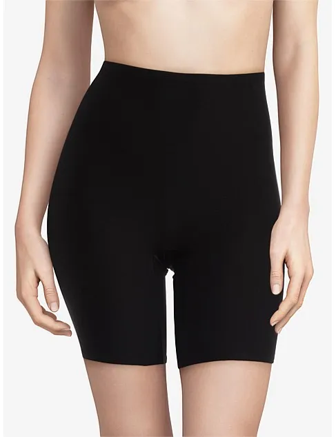Soft Stretch Mid Thigh Short Noir