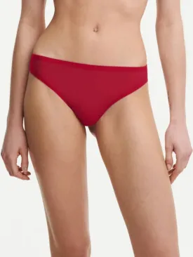 Softstretch Thong In Passion Red - Chantelle