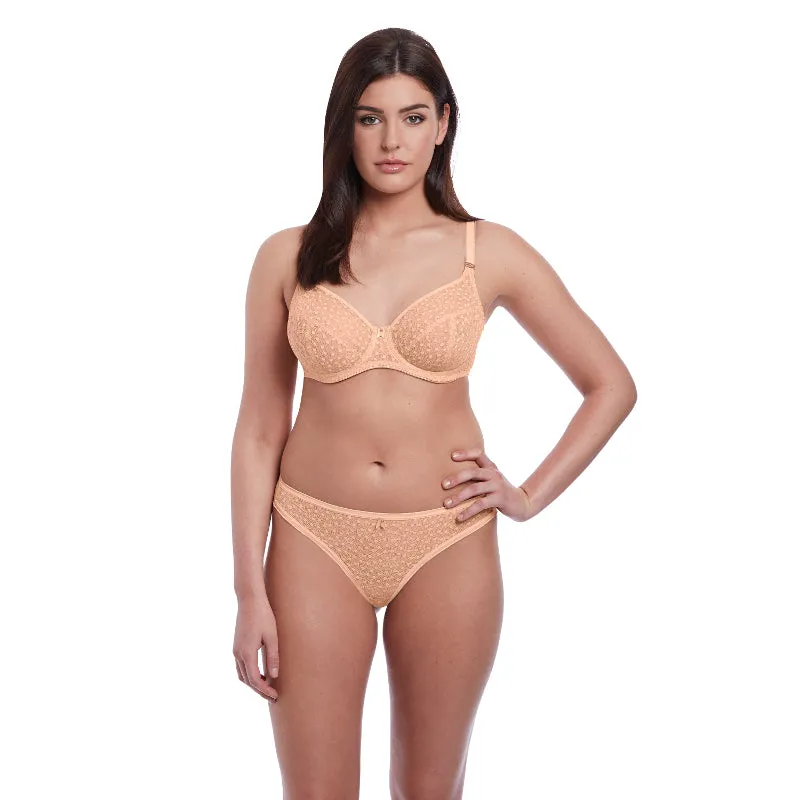 Starlight Caramel Nude Brazilian Brief - Freya