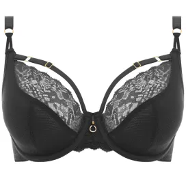 Temptress Plunge Bra Black - Freya
