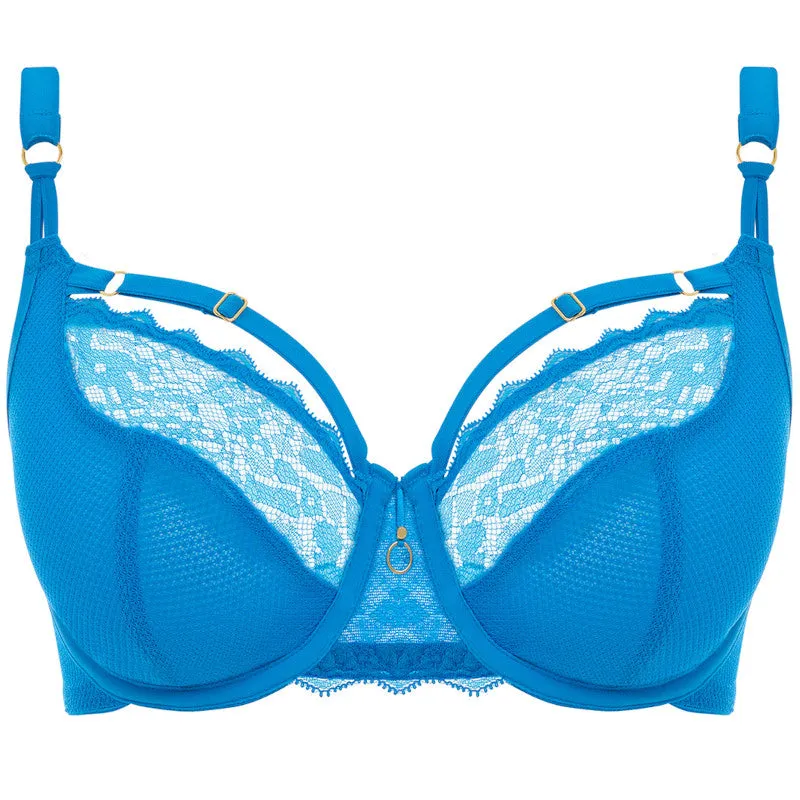 Temptress Plunge Bra Med Blue - Freya