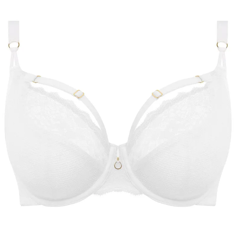 Temptress Plunge Bra White - Freya