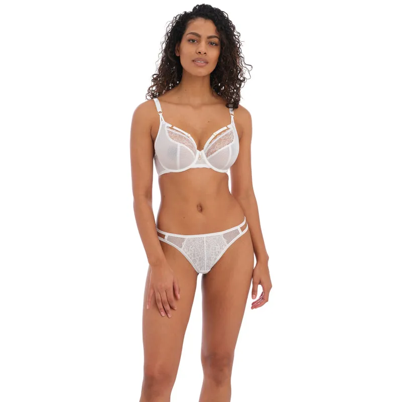 Temptress Plunge Bra White - Freya