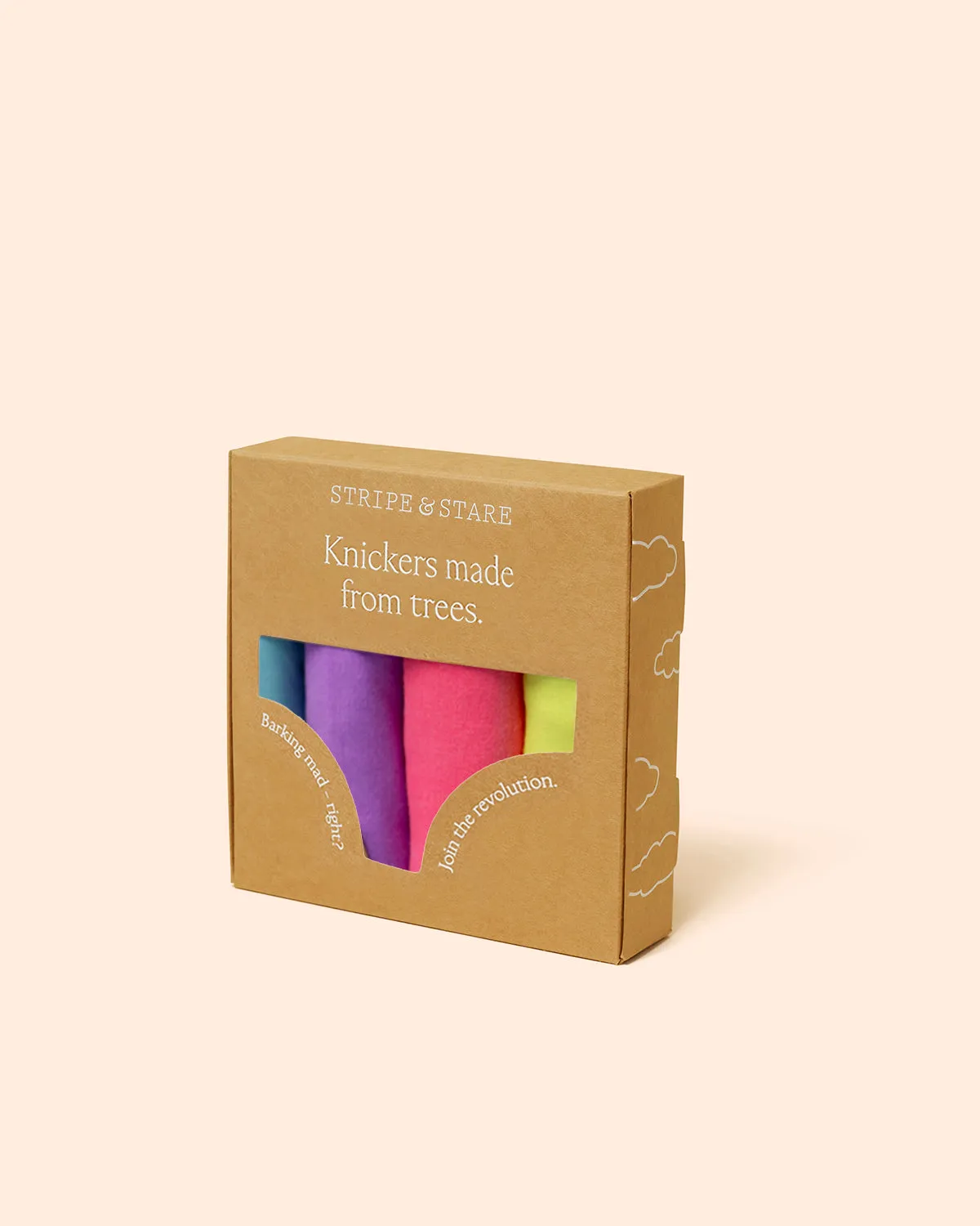 The Original Brief Four Pack - Electric Neon