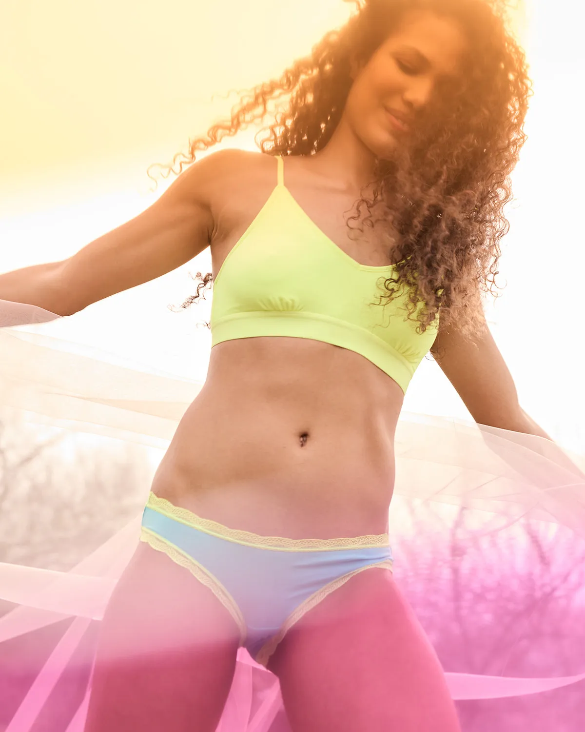 The Original Brief Four Pack - Neon Candy