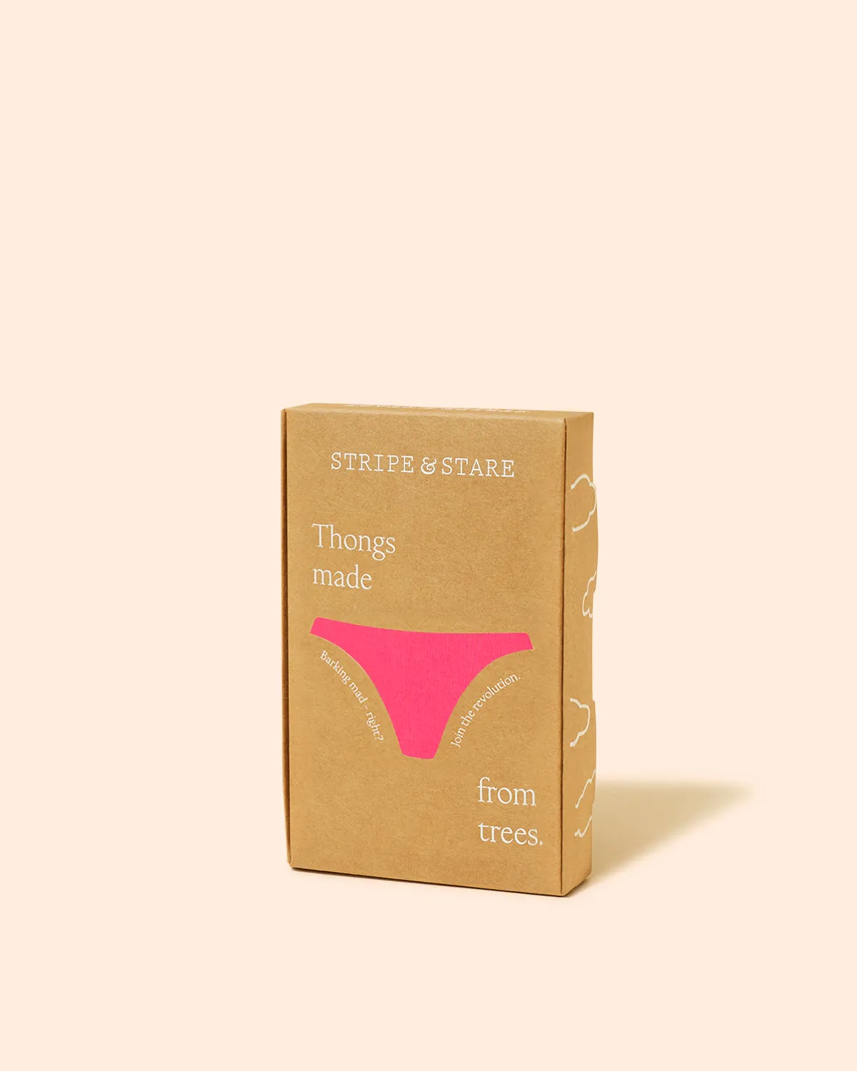 Thong - Electric Neon Pink and Yellow