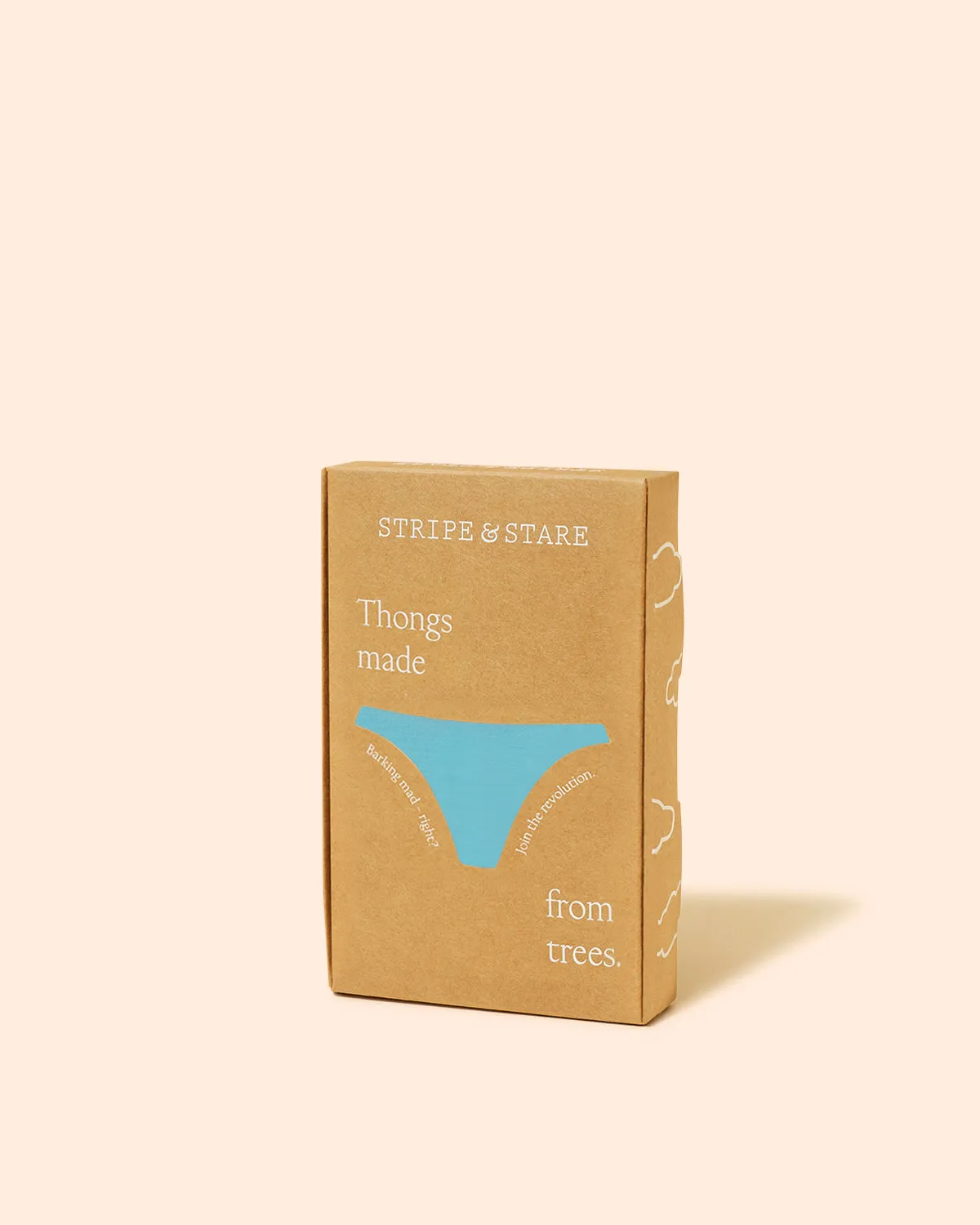 Thong - Electric Neon Turquoise and Pink