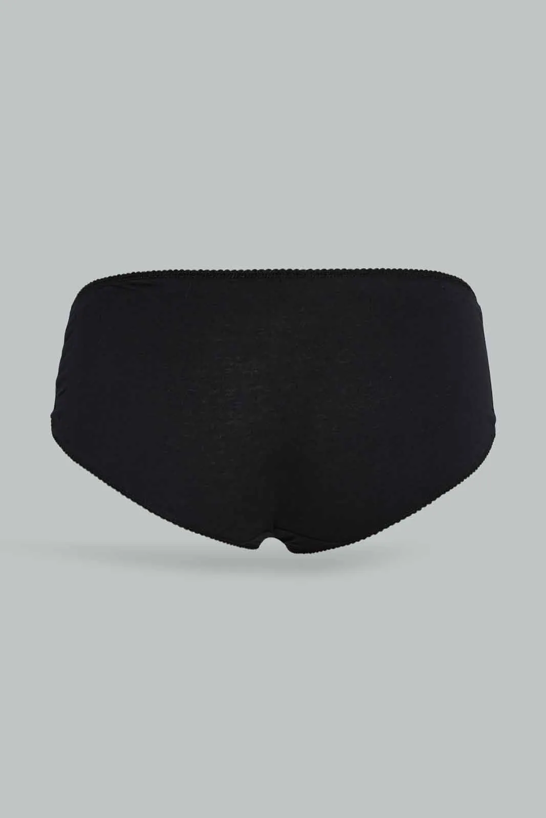 Women Black Boy-Leg Set (Pack of 4)