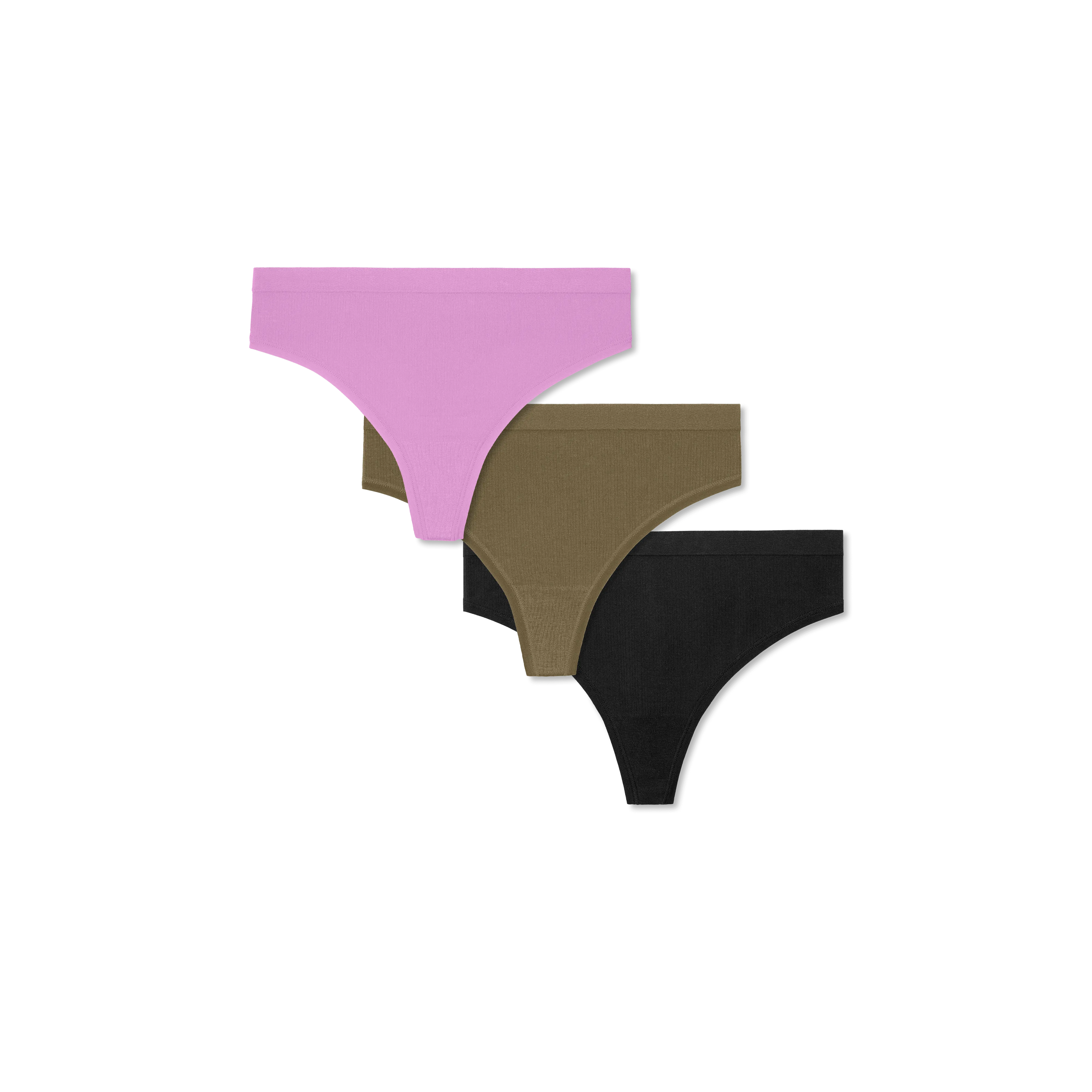 Women's Seamless Thong 3-Pack